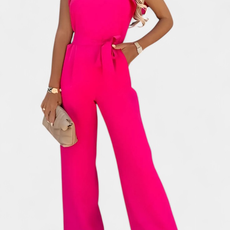 Shalonda Mono Elegáns Derékpánttal és Masnival