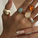 Nyitott Gyűrűk Strasszal