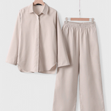 Skye Lin és Pamut Szett Szellős Siluettel