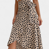 Saias Kameila Boho Aszimmetrikus Mintával