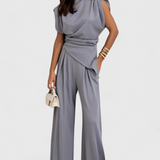 Aszimmetrikus Sofia Szettek Drapériás Vállakkal