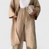 Két részes Kaspijas relaxáló szett hosszú kimonóval