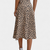 Saias Kameila Boho Aszimmetrikus Mintával