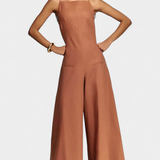 Belén Mono Halter Hosszú Nadrágokkal és Folyékony Eséssel