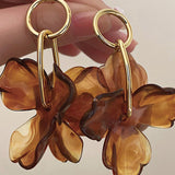 Virág Péndulós Fülbevalók