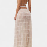 Eugenie szett plisszált toppal és szoknyával