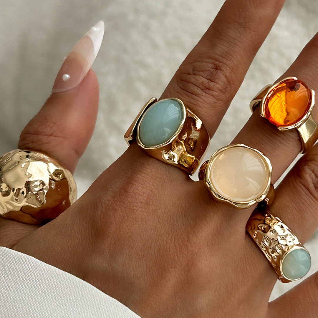 Nyitott Gyűrűk Strasszal