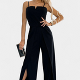 Prescillia mono vékony pántokkal és oldalsó nyílásokkal