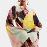 Dana Maxi Ruha Akvarell Mintával és Elöl Vágással