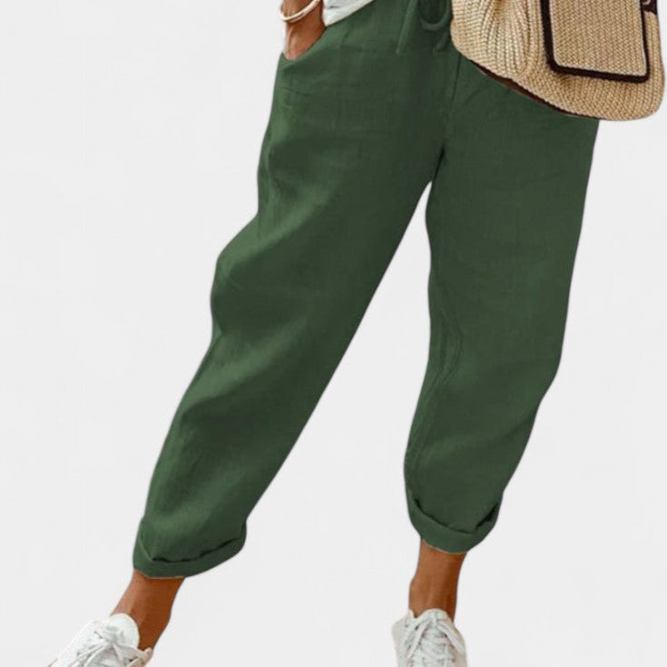 Elegáns, egyenes szárú nadrág Alba