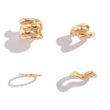 Fém Gyűrűk Szett 4 Darabbal