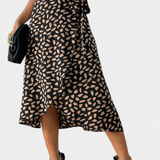 Saias Kameila Boho Aszimmetrikus Mintával