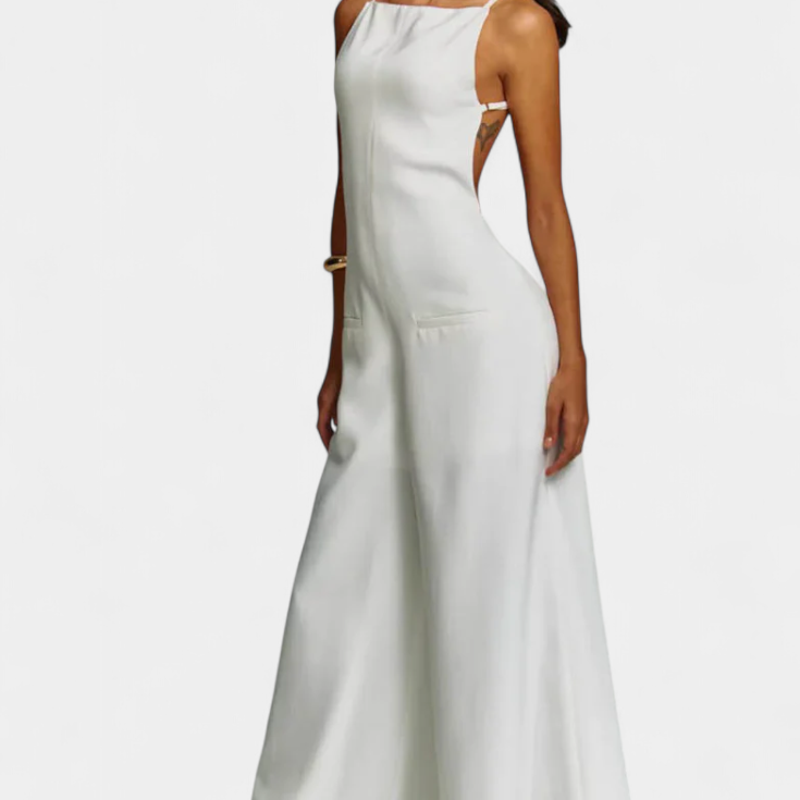 Belén Mono Halter Hosszú Nadrágokkal és Folyékony Eséssel