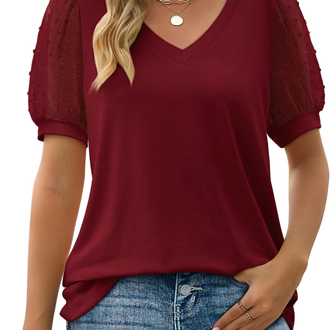 Élise | V-kivágású laza top