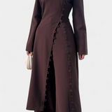 Melissa Klasikus Blúz Macia Gombokkal és Hosszú Nadrágokkal