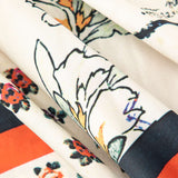 Magas Derékú Arce Nadrág Virágmintával