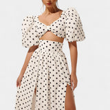 Sherine Puff Ujjú Felső és Szoknya Szett