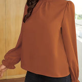 Viola | Elegáns Puffos Ujjú Blúz