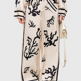 Nazaret Művészi Nyomatos Széles Nadrág Szett