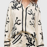 Nazaret Művészi Nyomatos Széles Nadrág Szett