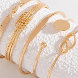 Nyitott geometriai lánc karkötő