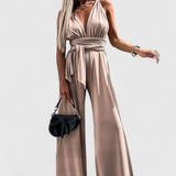 Ivana Mono Felsőrésze Fedeletlen Háttal és Keresztbe Csattant Pántokkal