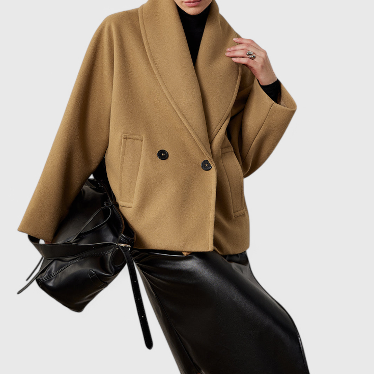 Helena | Oversized Tweed Kabát