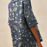 Andrea | Könnyű nyári virágmintás top