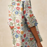 Andrea | Könnyű nyári virágmintás top