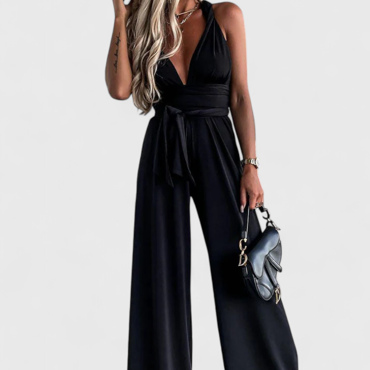 Ivana Mono Felsőrésze Fedeletlen Háttal és Keresztbe Csattant Pántokkal