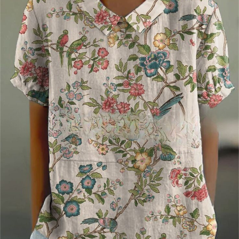 Sofia | Elegáns virágmintás ing