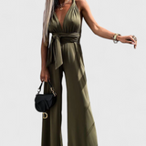 Ivana Mono Felsőrésze Fedeletlen Háttal és Keresztbe Csattant Pántokkal