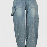 Dariya farmer Cargo Balloon csillogással és kőapplikációkkal