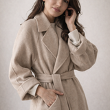 Luise™ | Női keresztbe gombolt kabát