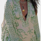 Amália Boho Ing Rugalmas Rövidnadrággal