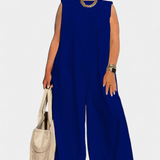 Airla Mono Oversize ujjatlan, széles lábakkal