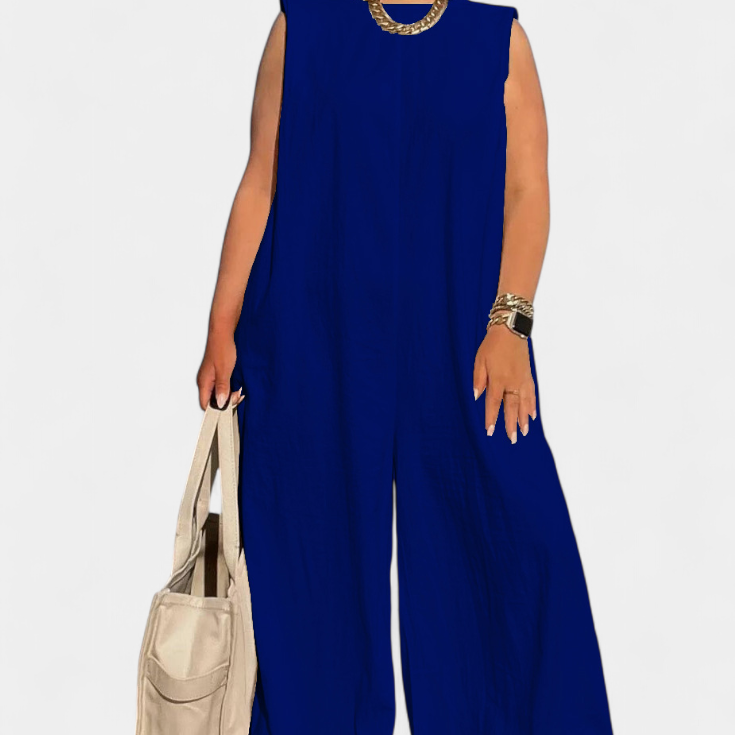 Airla Mono Oversize ujjatlan, széles lábakkal