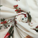 Maxi Ruha Amanda V-kivágással és Hosszú Ujjakkal