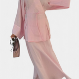 Zelda Krekla Szett V-kivágással és Oldalhasítással