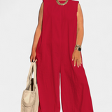 Airla Mono Oversize ujjatlan, széles lábakkal