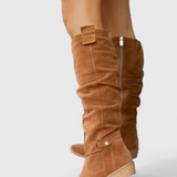 Celine Magas Csizma Retro Stílusban