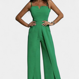 Prescillia mono vékony pántokkal és oldalsó nyílásokkal