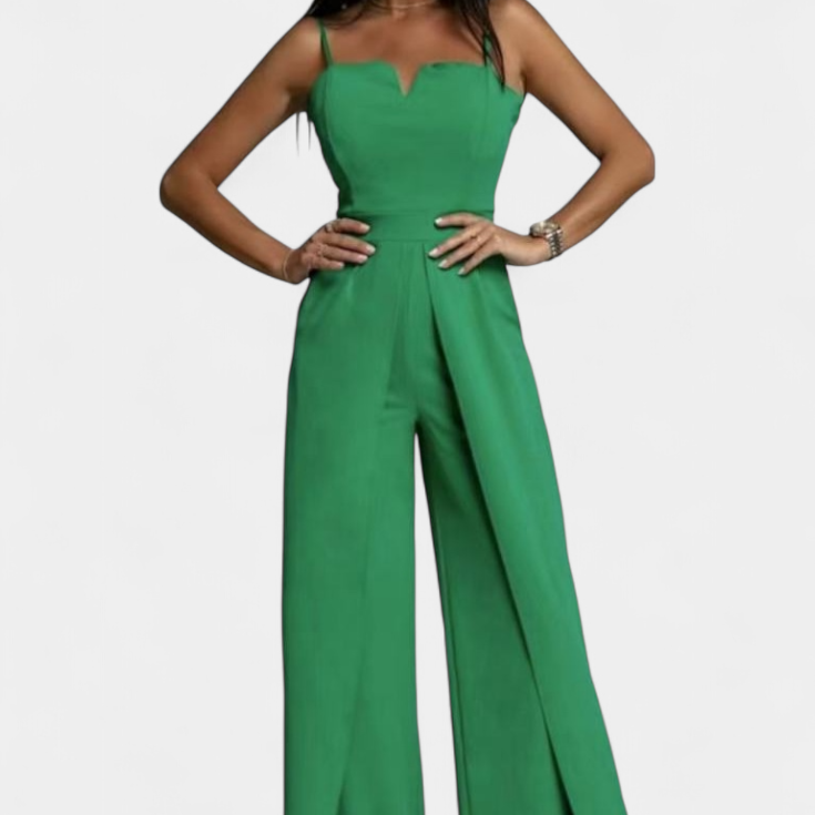 Prescillia mono vékony pántokkal és oldalsó nyílásokkal