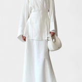 Zelda Krekla Szett V-kivágással és Oldalhasítással