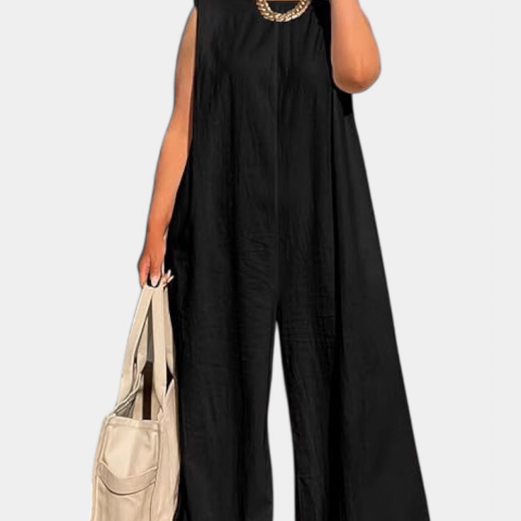 Airla Mono Oversize ujjatlan, széles lábakkal