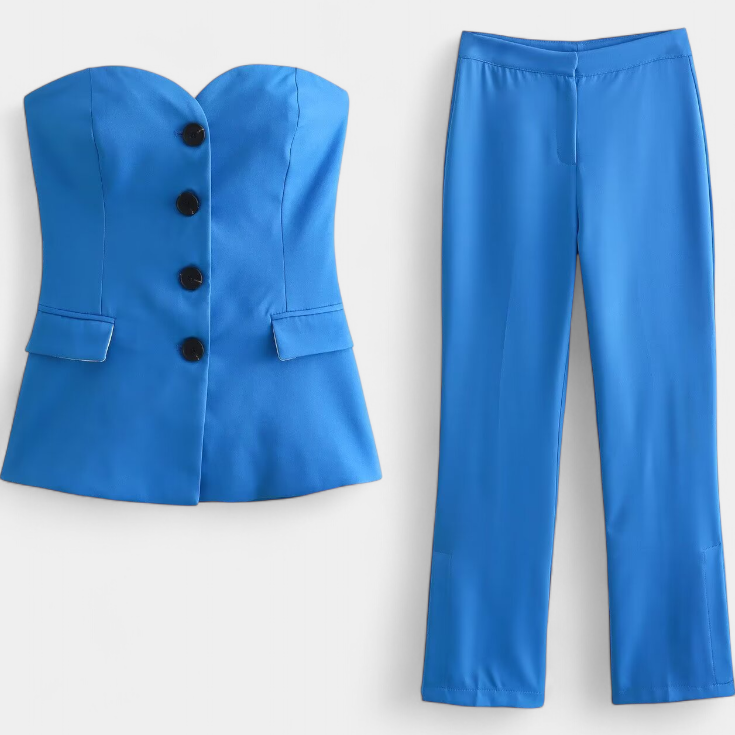 Paesha ujjatlan és széles szárú szett