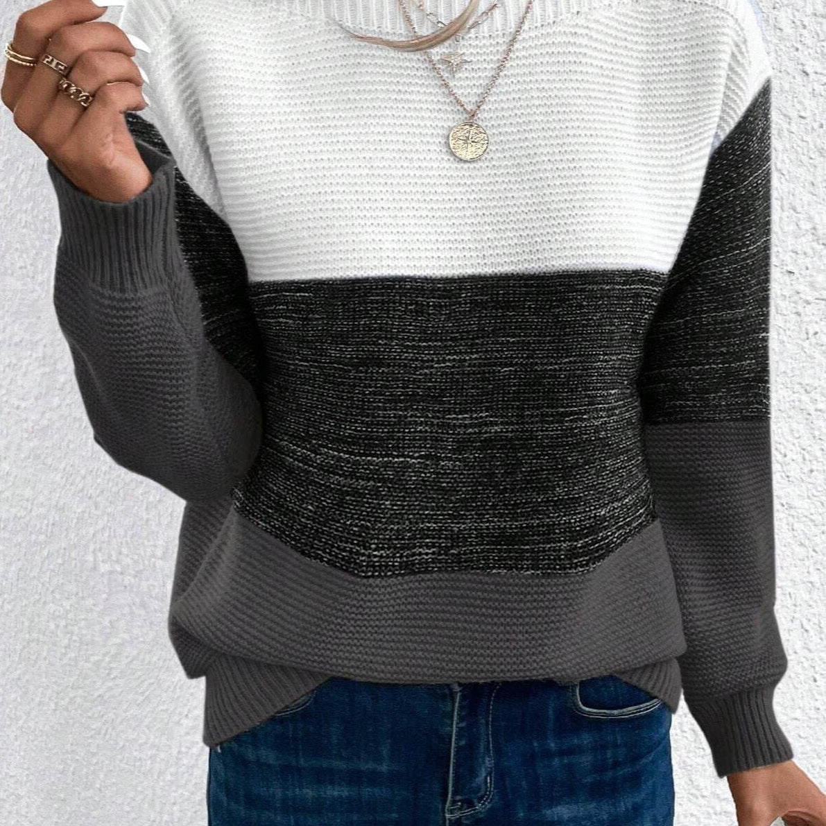 Soria | Puha érintésű gyapjú keverék pulóver