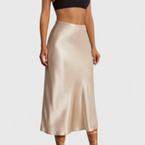 Maxima Midi Szoknya Magas Derékkal