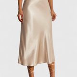 Maxima Midi Szoknya Magas Derékkal