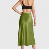 Maxima Midi Szoknya Magas Derékkal